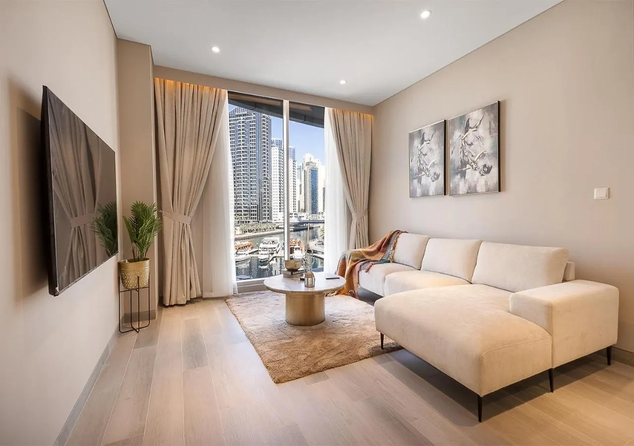 Appartement Luxury Full Marina View 1 Bedroom Hall & Infinity Pool On Marina Walk Dubaï