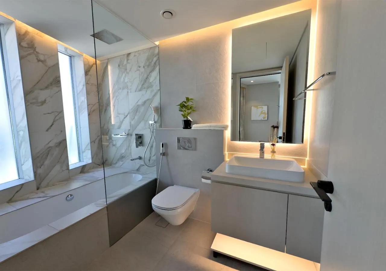 Luxury Full Marina View 1 Bedroom Hall & Infinity Pool On Marina Walk Dubaï 0*,